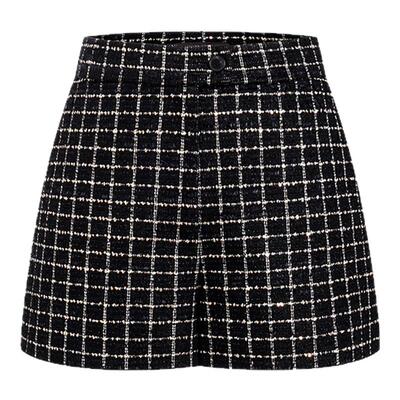 COLIN WANG-悠然绅影系列|进口粗花呢/羊毛绉呢显瘦通勤西装短裤