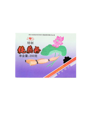 金莲浙江原味方便200克/盒藕粉