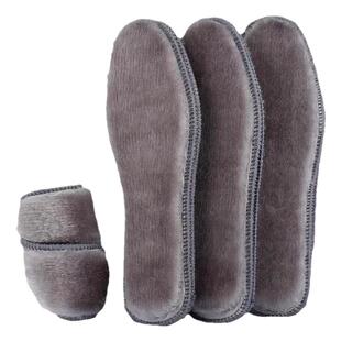 冬季鞋垫加绒加厚保暖毛绒防寒保暖男款防臭透气运动舒适鞋垫女款