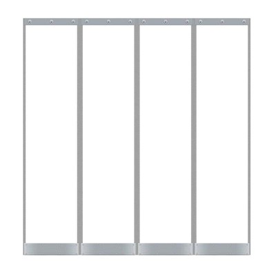 挂帘饭店空调防走隔断房间pvc