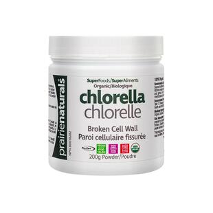 PrairieNaturals有机小球藻粉进口破壁蛋白核球藻调理肠胃免疫力