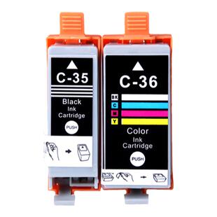 适用佳能ip100墨盒PGI-35BK墨盒TR150 墨水打印机ip110墨盒