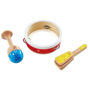 Hape儿童打击乐器组合套装男女孩宝宝婴幼儿益智玩具 敲打音乐1岁