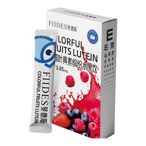 淘秒-FIIDES伍维叶黄素缤纷水果饮儿童青少年爱眼亮眼中老年成人
