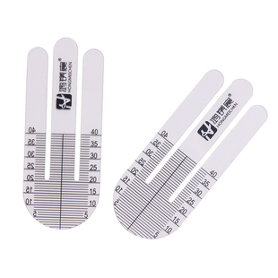 鸿镁宸瞳高测量尺镜片小光高度计眼镜验光专业工具瞳高测量仪2片