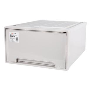 收纳箱塑料特大号抽屉式透明 多层自由组合储物柜衣物整理收纳盒