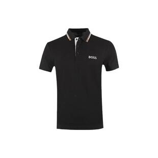 【自营】Hugo Boss/雨果博斯男士时尚百搭休闲翻领短袖POLOT恤衫