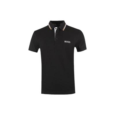 【自营】Hugo Boss/雨果博斯男士时尚百搭休闲翻领短袖POLOT恤衫