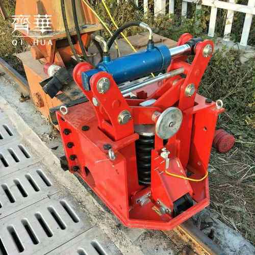 行车起重机用120KN分体式电动液压弹簧夹轨器