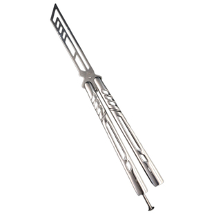 小刀yy 贴吧玩家 第四代免维护 经典款 蝴蝶刀练习刀甩刀未开刃