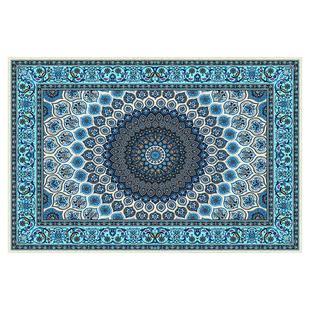 摩洛哥 波西米亚客厅沙发地毯北欧民族风卧室阳台垫美式复古床边