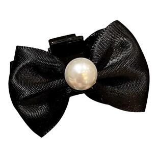 双面蝴蝶结刘海碎发发夹侧边公主头小抓夹小号发饰发卡女2023新款