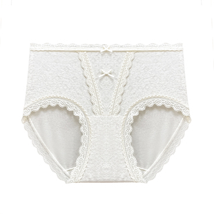 高腰收腹内裤女2025新款女生纯棉底裆无痕包臀全棉女士三角短裤头