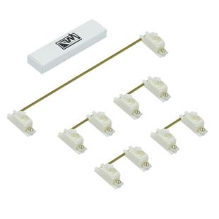 Owlab卫星轴V3 PCB卫星轴pom奶白黑色钢丝机械键盘空格大键位调教