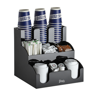 Bincoo咖啡厅置物架打包杯架奶茶杯配套器具创意多功能收纳架吧台