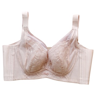 大胸显小D杯超薄透气聚拢调整型文胸软钢圈全罩杯上托收副乳内衣