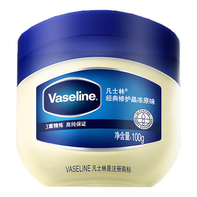凡士林经典修护晶冻保湿滋润改善脚后跟干裂固体原味膏官方旗舰店
