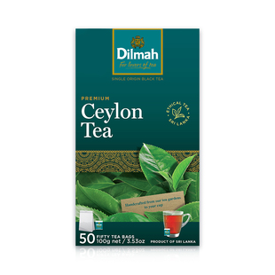 Dilmah迪尔玛斯里兰卡进口原味锡兰红茶50袋 袋泡茶 办公室下午茶
