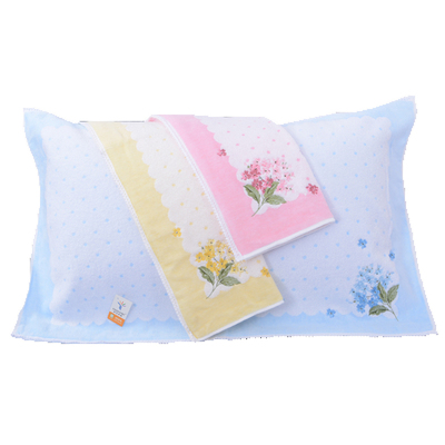 包邮金号S2206纯棉枕巾 厚实舒适 吉祥文案 柔软 家居大气正品