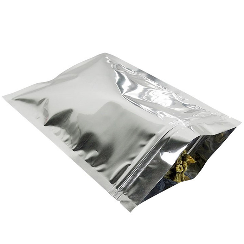 大号镀铝箔自封袋特大茶叶茶饼大米防潮铝箔密封袋超大锡纸铝塑袋