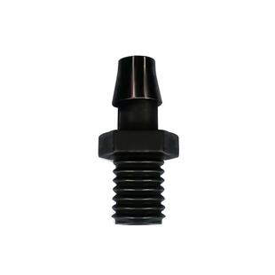 M3-M6公制外螺纹直通微型塑料胶管道接头二通连接件接插件1.6-6mm