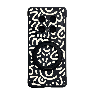 华为mate70磁吸旋转支架手机壳