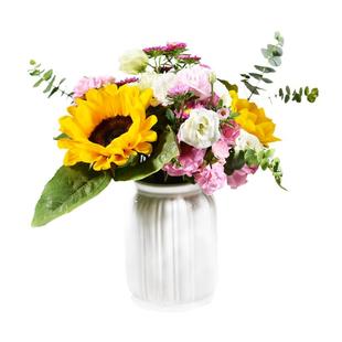 向日葵混搭花束包月每周一花顺丰云南基地直发家用鲜切花同城速递