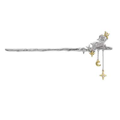 梦幻～晚安小羊系列原创发簪小众设计可爱甜酷高级感发饰发钗女