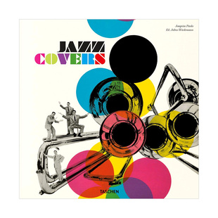 【现货】TASCHEN Jazz Covers 爵士专辑封面设计收藏集 英文原版平面设计作品 音乐黑胶收藏指南蓝调音乐史包邮
