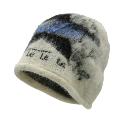 小众个性五角星针织冷帽子女冬