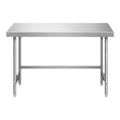 加厚不锈钢单层工作台厨房灶台案板商用操作台饭店打荷台切菜桌子