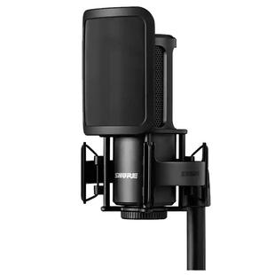 shure/舒尔SM4大振膜专业电容麦克风录音直播K歌主播话筒大合唱