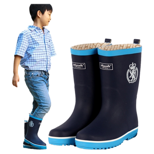 2025秋冬儿童雨鞋高筒防滑雨靴大童男童女童女款学生上学防水鞋