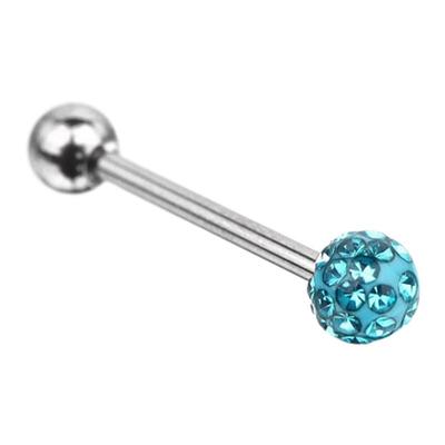 Shinma满钻彩色辣妹舌钉舌环