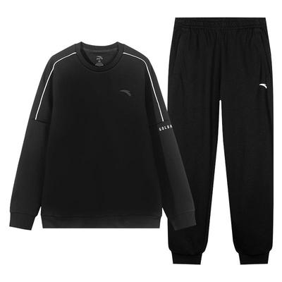 安踏运动套装男士官方正品运动服