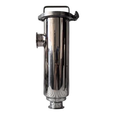 不锈钢卫生级快装角式过滤器