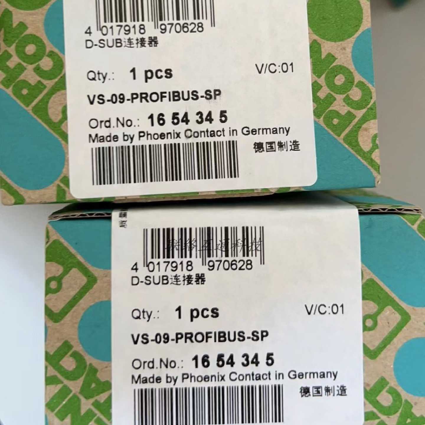 议价菲尼克斯VS-09-PROFIBUS-SP原装正品全新D-SUB连接器1654345