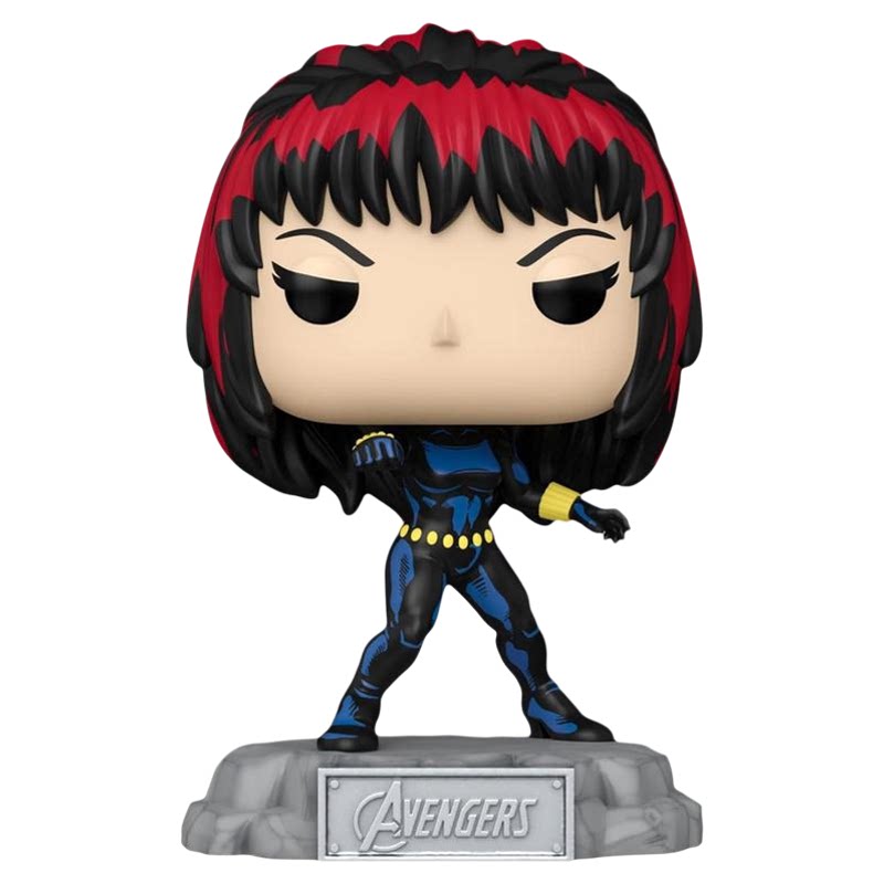 FUNKO漫威英雄POP公仔模型手办玩具人偶周边 漫画黑寡妇附带胸针