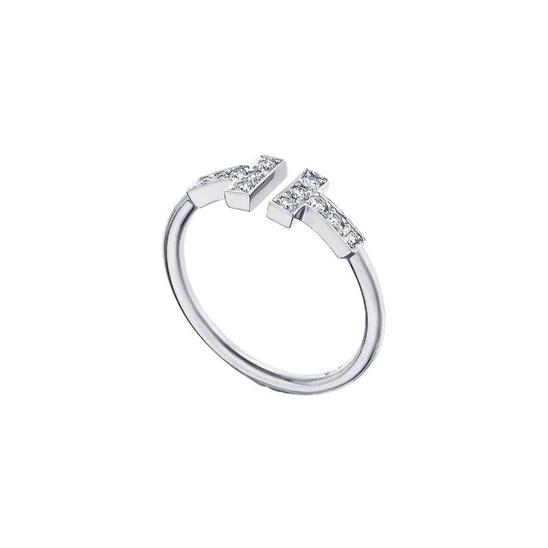 【自营】中古99新Tiffany蒂芙尼T系列18K玫瑰金微笑项链大号经典