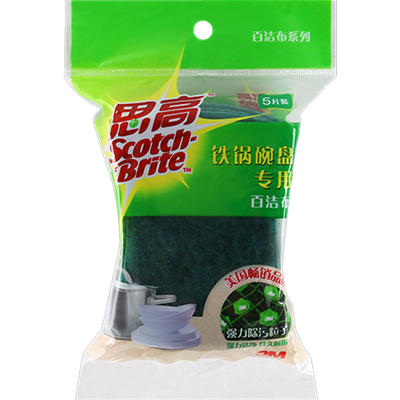 3M思高厨房百洁布强效去污粒子