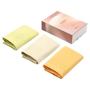 古今内裤女新款中高腰桑蚕丝抗菌舒适女士三角裤条装