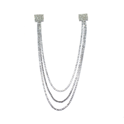 韩国网红超闪镶钻链条休闲西装