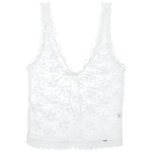 歌瑞尔纯欲显瘦百搭修身蕾丝吊带内搭打底背心女可外穿美背上衣