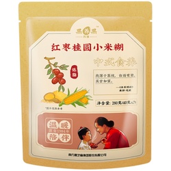 【拍6件】南方黑芝麻红枣桂圆小米糊280g