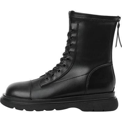 达芙妮2026年新款秋季黑色马丁靴