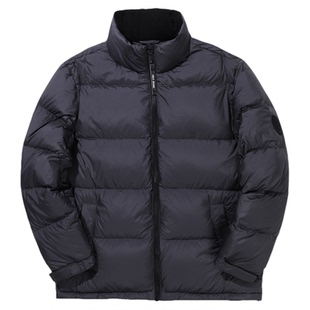 ABLE JEANS冬季新款男士三防保暖鸭绒立领街头宽松龟背羽绒服外套