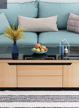 北欧小户型现代简约客厅多功能折叠升降茶几茶几餐桌两用