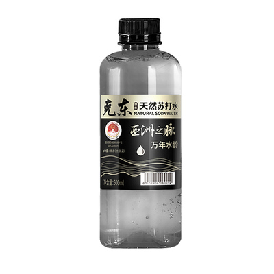 正宗克东天然苏打水500ml*12瓶