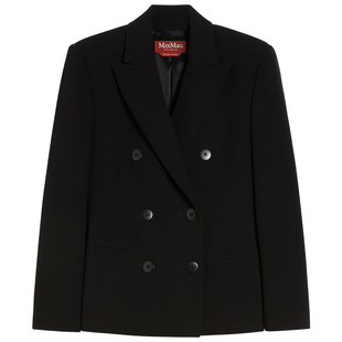【季末甄选】MaxMara 女装双排扣纯色修身西装6041055106