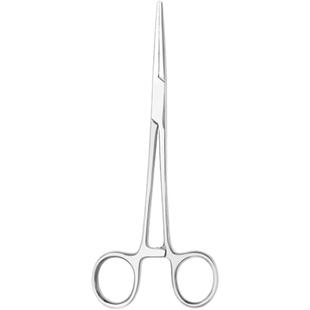 秝客不锈钢止血钳医用镊子换药大小号直头弯头钓鱼宠物拔毛手术钳